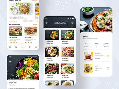 Burger App - UI Design