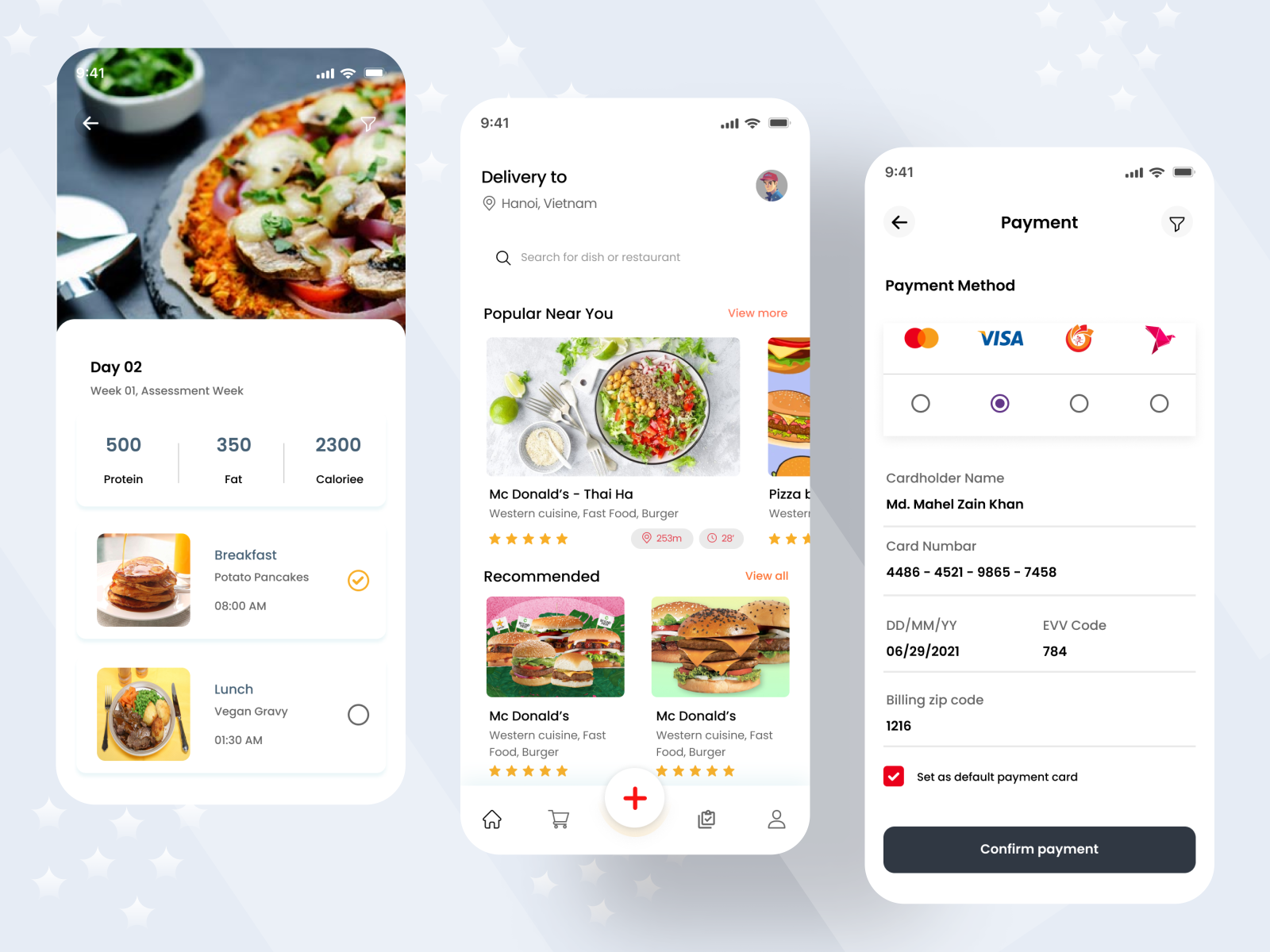 Burger Delivery - UI App Design by Tofajjal Mirza on Dribbble