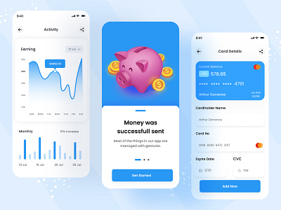 Transfer Money -  UI App Design