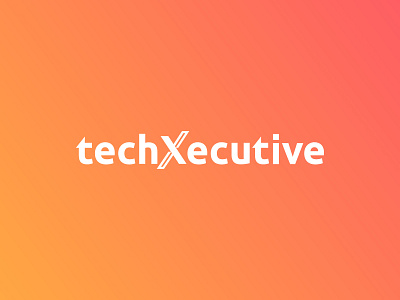 techxecutive brand branding coding company cto data design logo programing server software tech technology