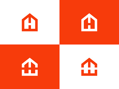 H + House arrow arrow logo building logo construction logo home home logo house houselogo letter h logo lettermark logo property logo real estate agency real estate logo