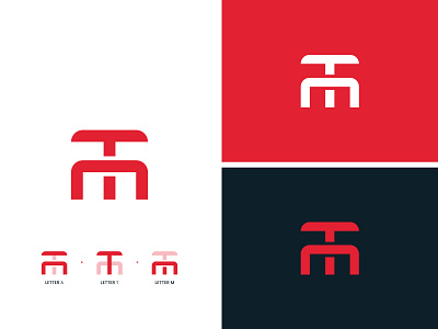 ATM logomark a logo atm logo atm monogram branding letter a letter logo letter m letter t lettering logo m logo minimal monogram monogram logo simple logo t logo