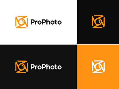 ProPhoto abstract design abstract logo brand branding camera camera logo design digital photo logo minimal design minimal logo modern design modern logo photo company photo logo photoshop picture retouching simple design simple logo