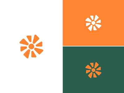 Sun + Windmill symbol