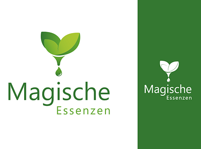 Organic oil company logo creative logo creative logo design design green logo logo logo design