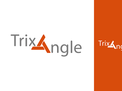 trixAngle logo design concept creative logo design logo logo design pyramid logo