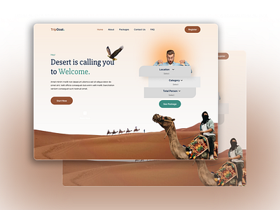 Tourism website branding design tourism ui ui design ux website