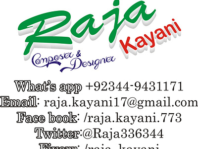 Raja Kayani Composer logo