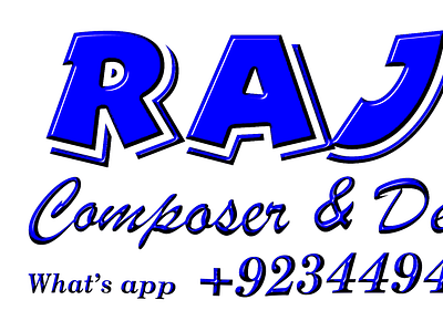 Raja graphic design logo