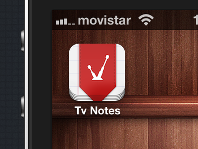 Icon for Tv Notes App, 1st Attempt 