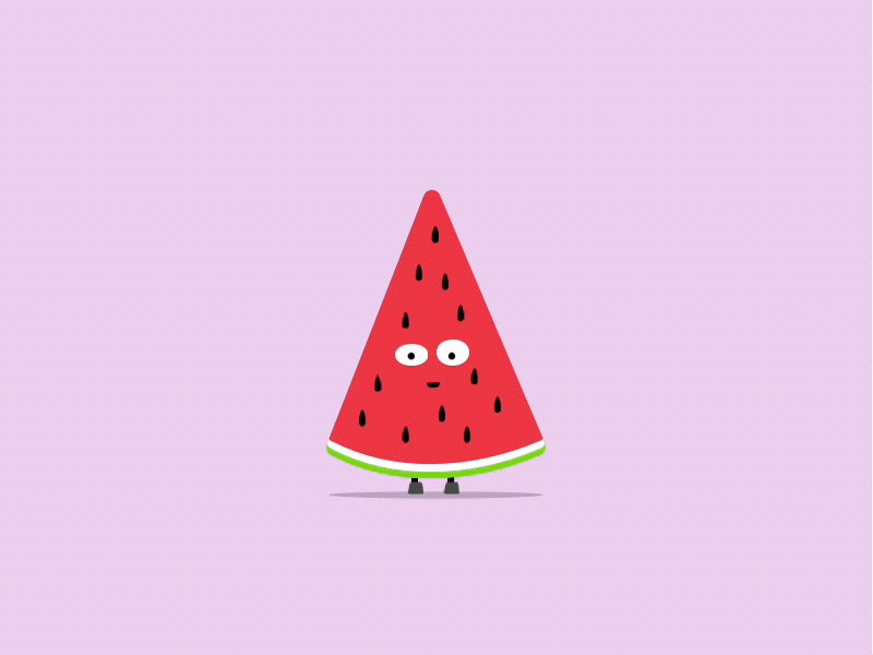 Enjoy Fruit! Watermelon animatedjump gif watermelon