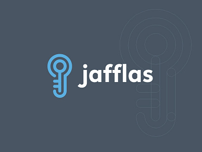 Jafflas abstractmark branding design emblem identity key logo pictorialmark property realestate typography wordmark