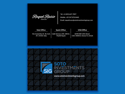 Black Business Card business card business card design businesscard creative business card creative business cards design minimalist business card unique business card