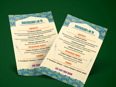 Menu Design