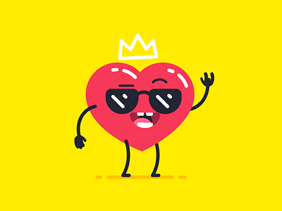 Made With Love | My Heart behance day happy heart icon sticker stickerplace valentine