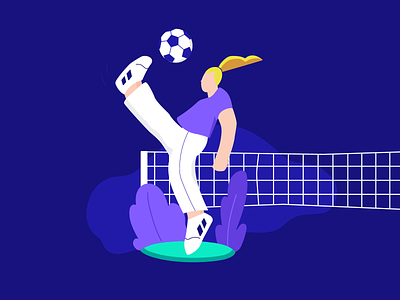 Illustration | Apius ball branding character design football graphic design illustration minimal people ui vector volleyball