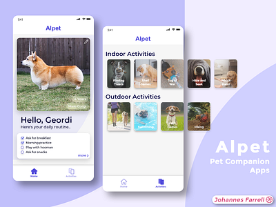 Alpet Mobile App UI Design design firstshot mobile mobile design mobile ui ui ui ux ux