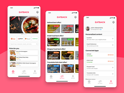 Shopback Inspired Apps for Food 🍴