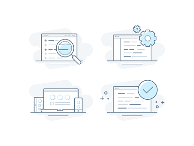 Icons for a new product website icon illustration ui icons website