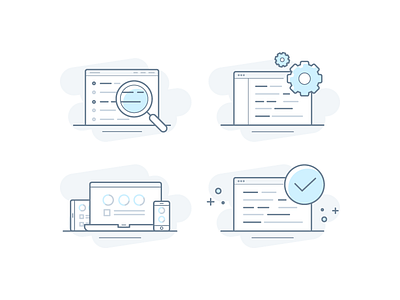 Icons for a new product website