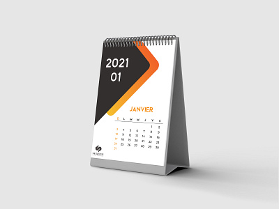 Calendar mockup A5 2021 2021 calendar 2021 design art artist black calendar calendar design design design art designs orange oranges work