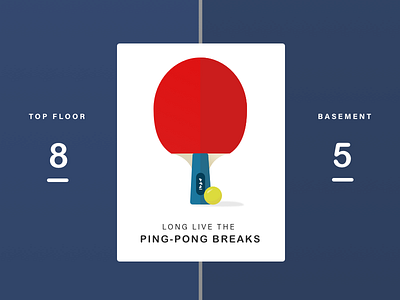 How to stay creative ping pong