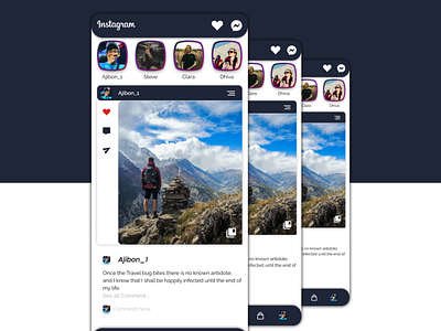 Mobile Design - Instagram