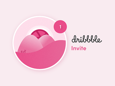 Dribbble Invite artist creative designer dribble dubai invitation invite invites pink pixelzeesh ui ux web websites zeeshan