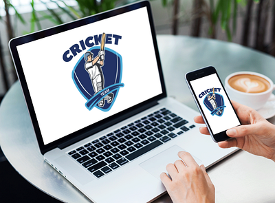 Cricket Logo Design akashmahmud02 business company logo cricket cricket logo cricket logo design design flat logo illustration logo logo design logo designs modern logo sports sports logo sports logo design