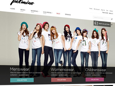 Palmino - Responsive Magento Clothing Theme clothing e commerce magento responsive