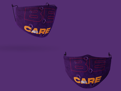 Be Care be care branding care clean corona covid 19 covid19 creative creativelifehappylife design india mask mockup psd psd mockup safe