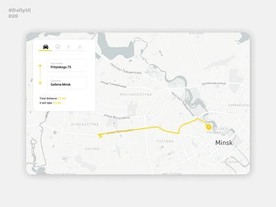 Location Tracker. Daily UI: 020 daily 100 challenge dailyui dailyui001 dailyui002 dailyui003 dailyui004 dailyui020 dailyuichallenge galleria location location tracker map design map ui minsk uidesign uiux webdesign