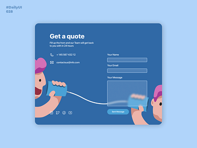 Contact Us. Daily UI: 028 028 contact page contact us contacts daily 100 challenge dailyui dailyui001 dailyui028 dailyuichallenge design illustration mobile app design mobile ui uidesign webdesign