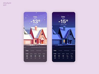 Weather. DailyUI: 037