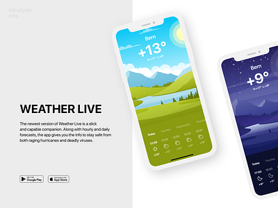 Download App. Daily UI: 074