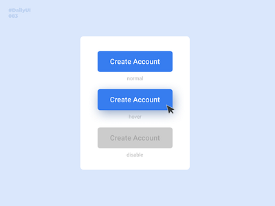 Button. Daily UI: 083