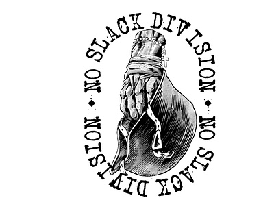 No Slack band merch band merchandise bandmerch design digital art digital illustration illustrations military military illustration minimal motivation pen and ink