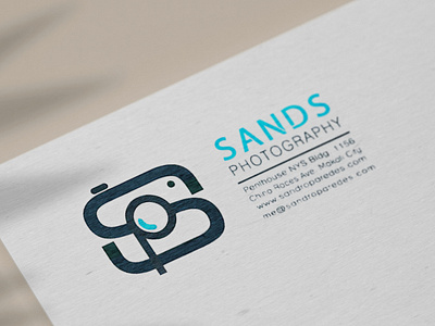 BRIGHTSANDDESIGNS SANDS Photography Logo Branding