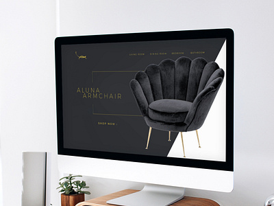 Portfolio Furniture Minimalist Website