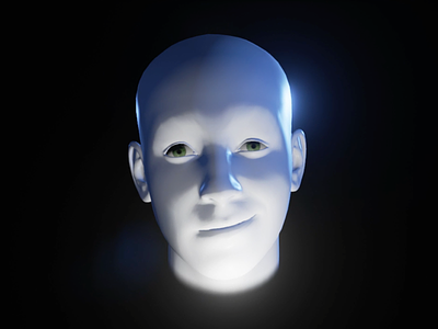 Herbert 3d head human interactive unrealengine
