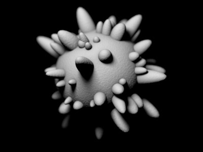 bacterium 3d bacterium render sphere test virus