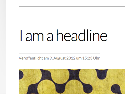 Headline