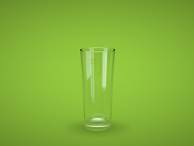 Glass 3d glass rendering