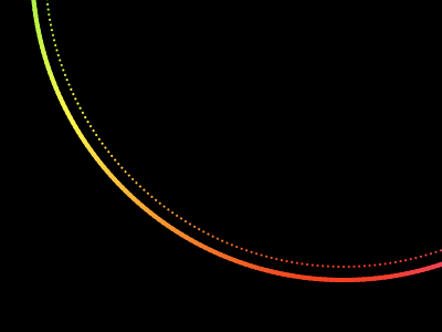 Circle circle color dots spectrum