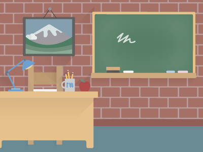 Illustrated Classroom