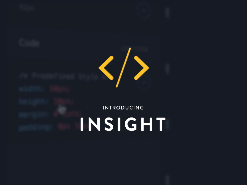 Introducing Insight