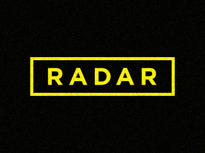 Radar branding gotham icon identity logo mark square typography