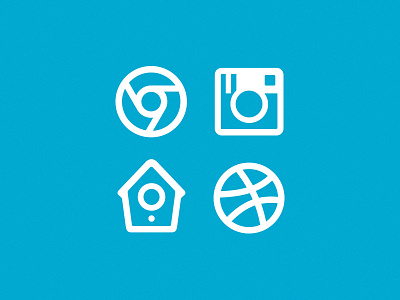 Free Whycons blue chrome dribbble eps free glyph google icons instagram twitter