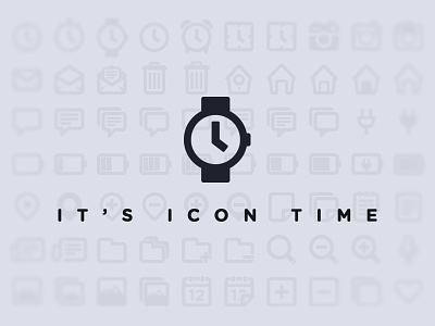 It's icon time!