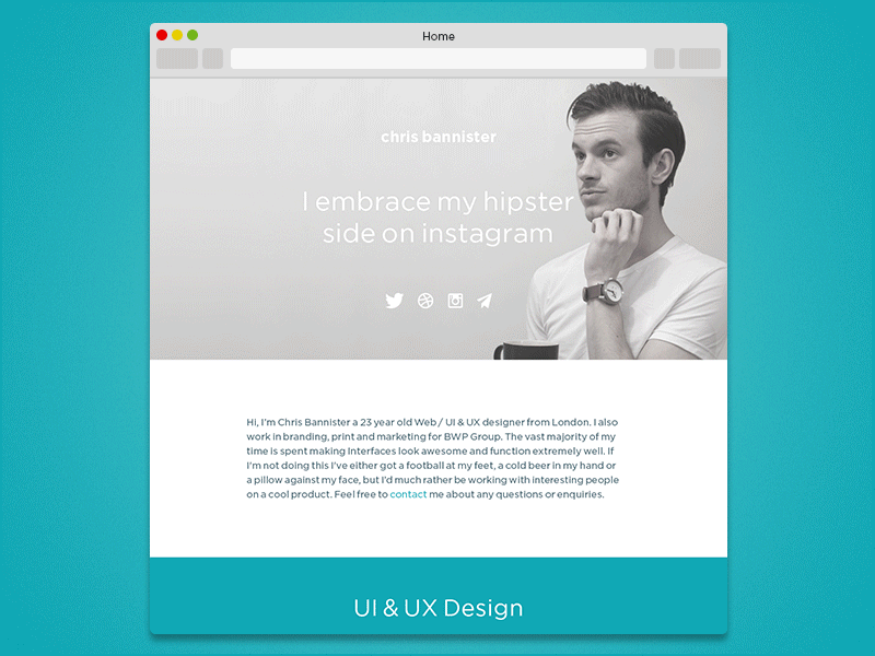 Website GIF by Chris Bannister on Dribbble